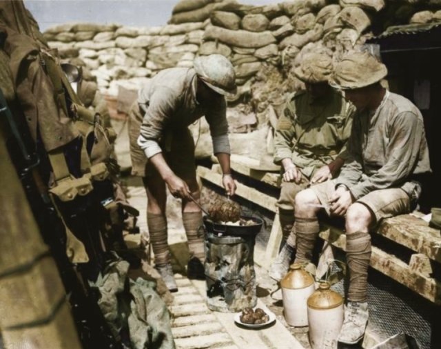 Fotos coloridas da Primeira Guerra Mundial 26