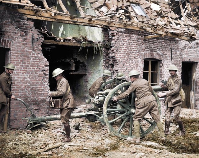 Fotos coloridas da Primeira Guerra Mundial 3