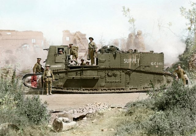 Fotos coloridas da Primeira Guerra Mundial 31
