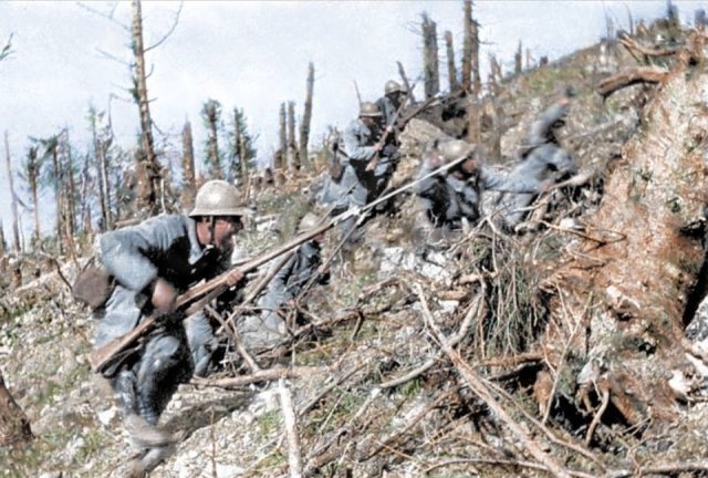 Fotos coloridas da Primeira Guerra Mundial 34