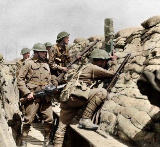 Fotos coloridas da Primeira Guerra Mundial 36