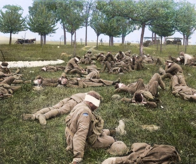 Fotos coloridas da Primeira Guerra Mundial 4
