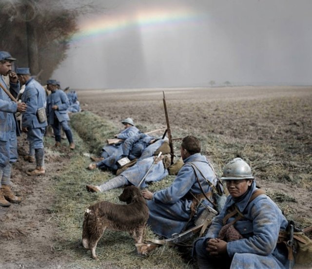 Fotos coloridas da Primeira Guerra Mundial 43