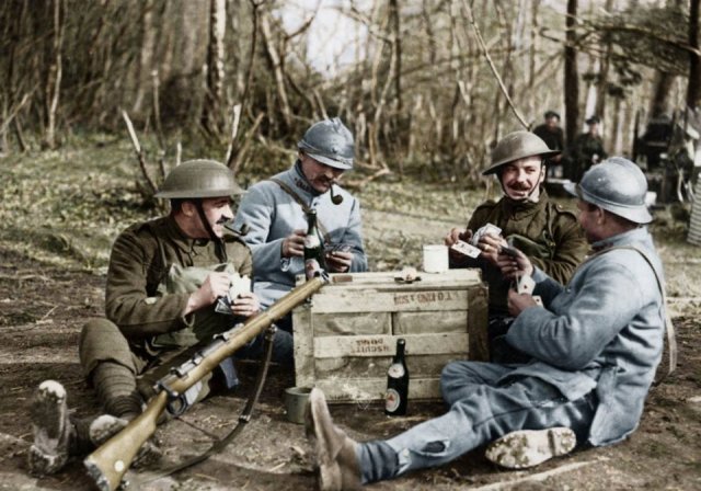 Fotos coloridas da Primeira Guerra Mundial 47