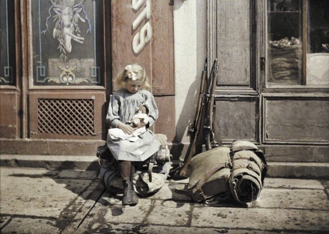 Fotos coloridas da Primeira Guerra Mundial 6