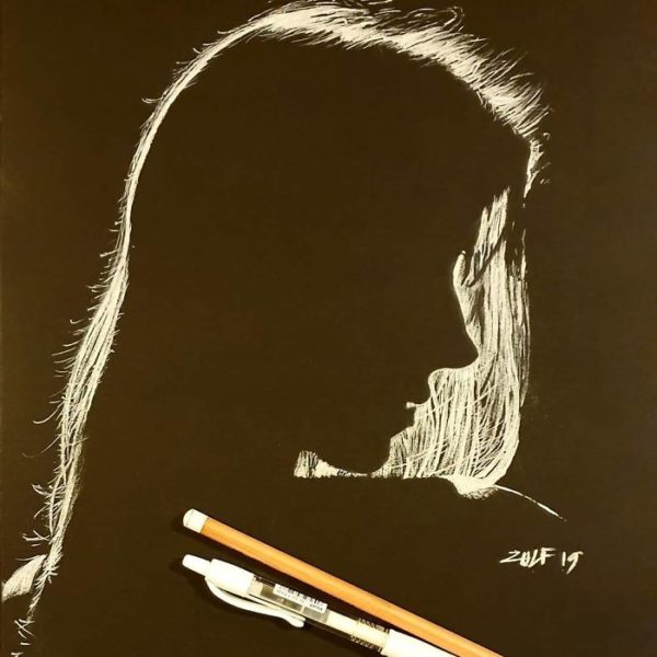 Zulf artista londrino usa carvão e cria arte que nos leva a achar que se trata de uma fotografia 17