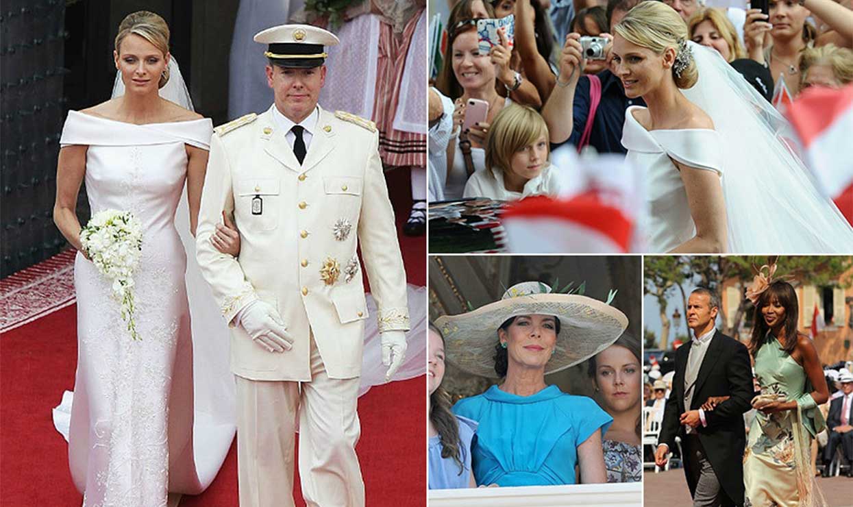 Príncipe Albert II de Mônaco e Charlene Wittstock casamento 2