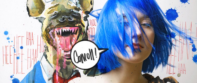 Lora Zombie artista Russa que possui uma arte obscura colorida e repleta de critica 2