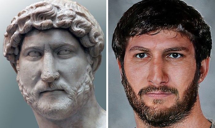 Imperadores romanos recriados atraves de inteligencia artificial 6