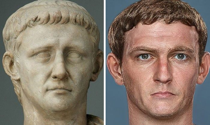 Imperadores romanos recriados atraves de inteligencia artificial 8