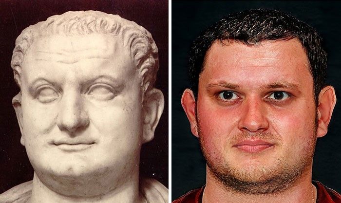 Imperadores romanos recriados atraves de inteligencia artificial 9