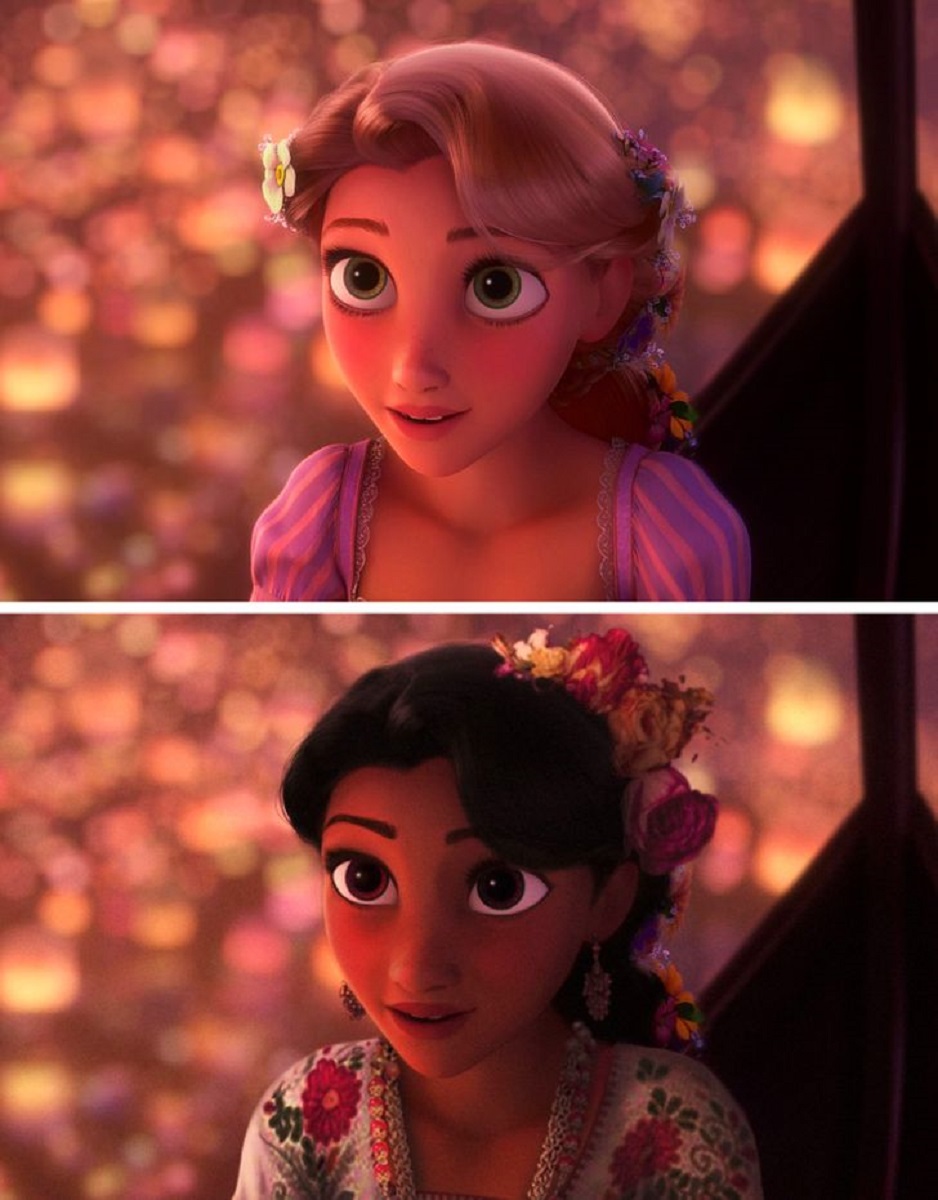Let There Be Doodles projeto mostra como seriam algumas princesas da Disney com etnias diferentes 15