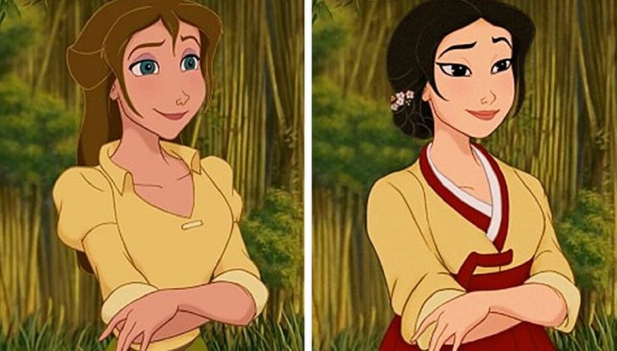 Let There Be Doodles projeto mostra como seriam algumas princesas da Disney com etnias diferentes 7