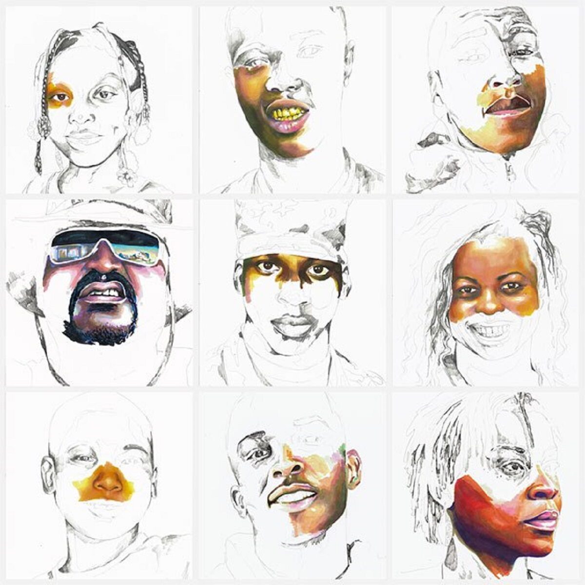 Stolen artista Adrian Brandon cria obra dedicada a negros mortos por policiais 11