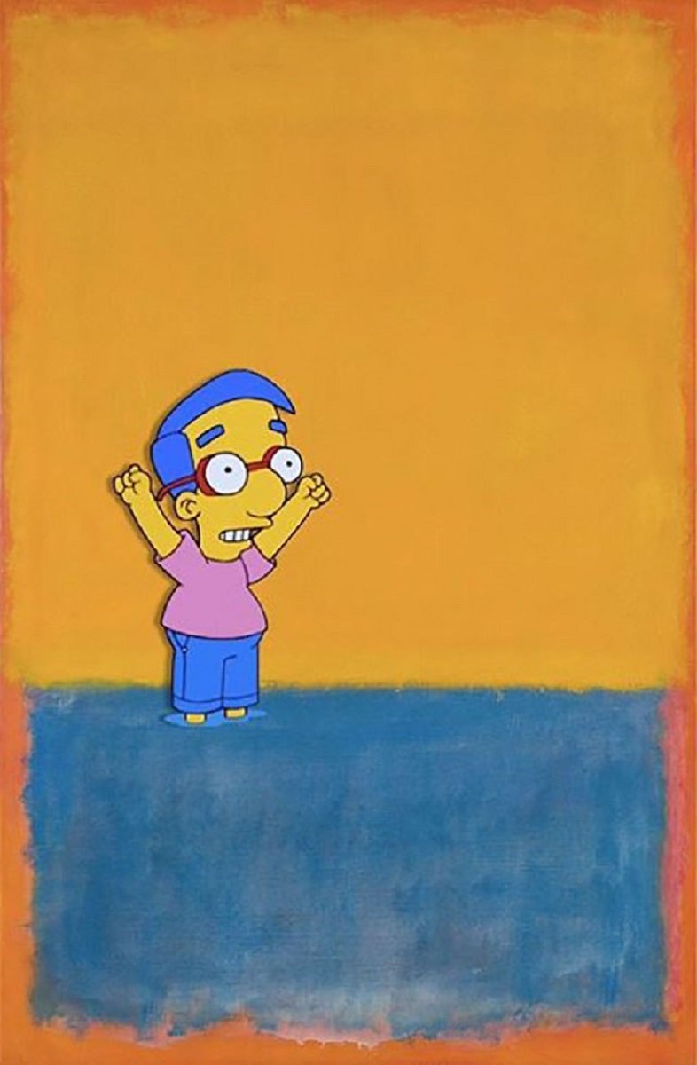 fine art simpsons confira alguns mashups engracados dos Simpsons 11
