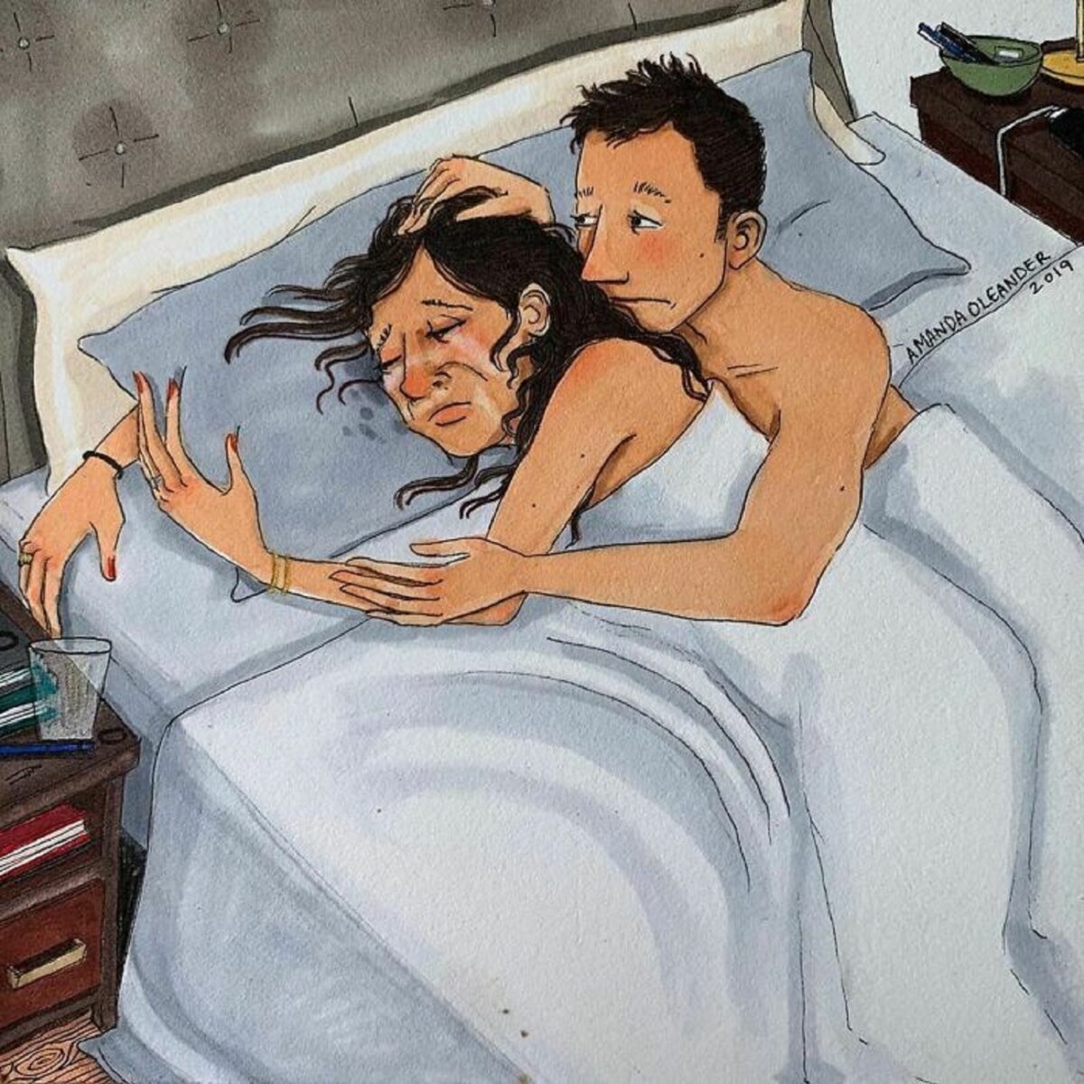 Amanda Oleander essas ilustracoes sobre relacionamentos longos vao te fazer pensar 12