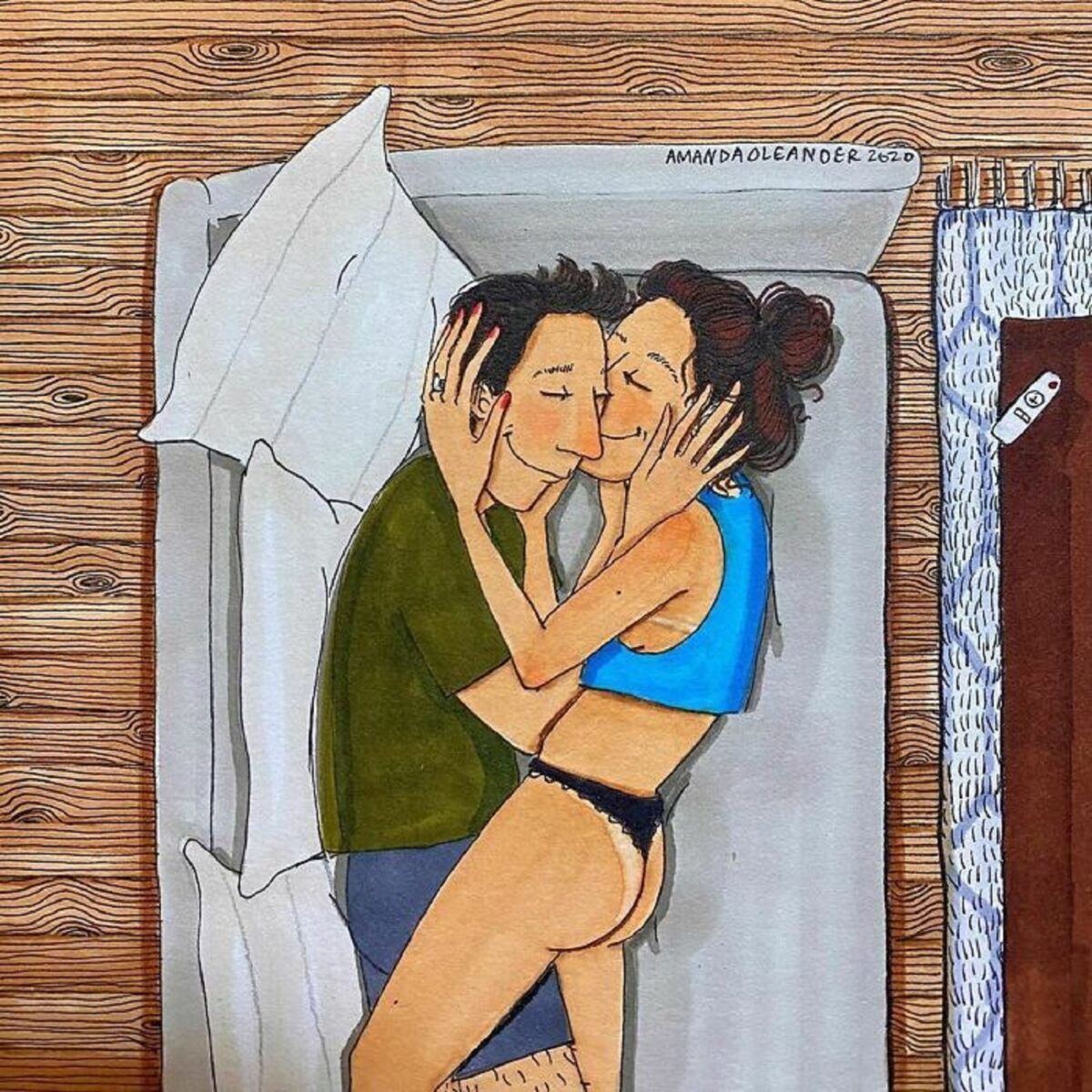 Amanda Oleander essas ilustracoes sobre relacionamentos longos vao te fazer pensar 21