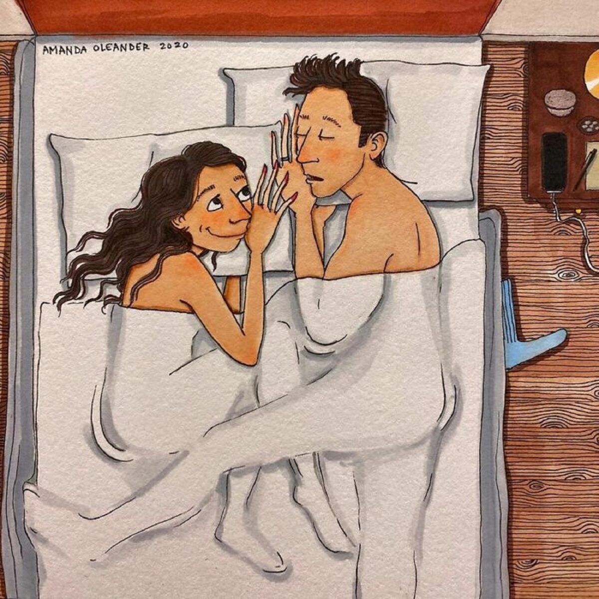 Amanda Oleander essas ilustracoes sobre relacionamentos longos vao te fazer pensar 5
