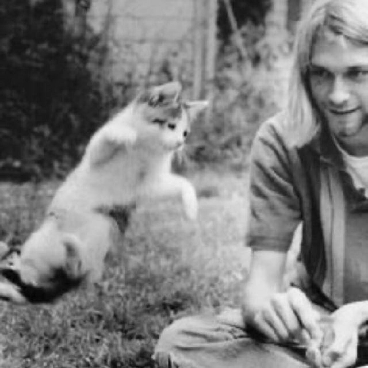 Essas fotos bastante raras mostram Kurt Cobain sorrindo 10