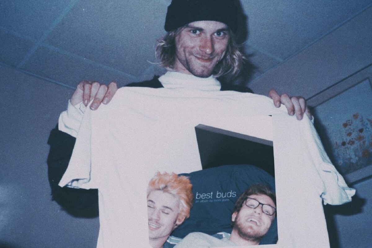 Essas fotos bastante raras mostram Kurt Cobain sorrindo 18