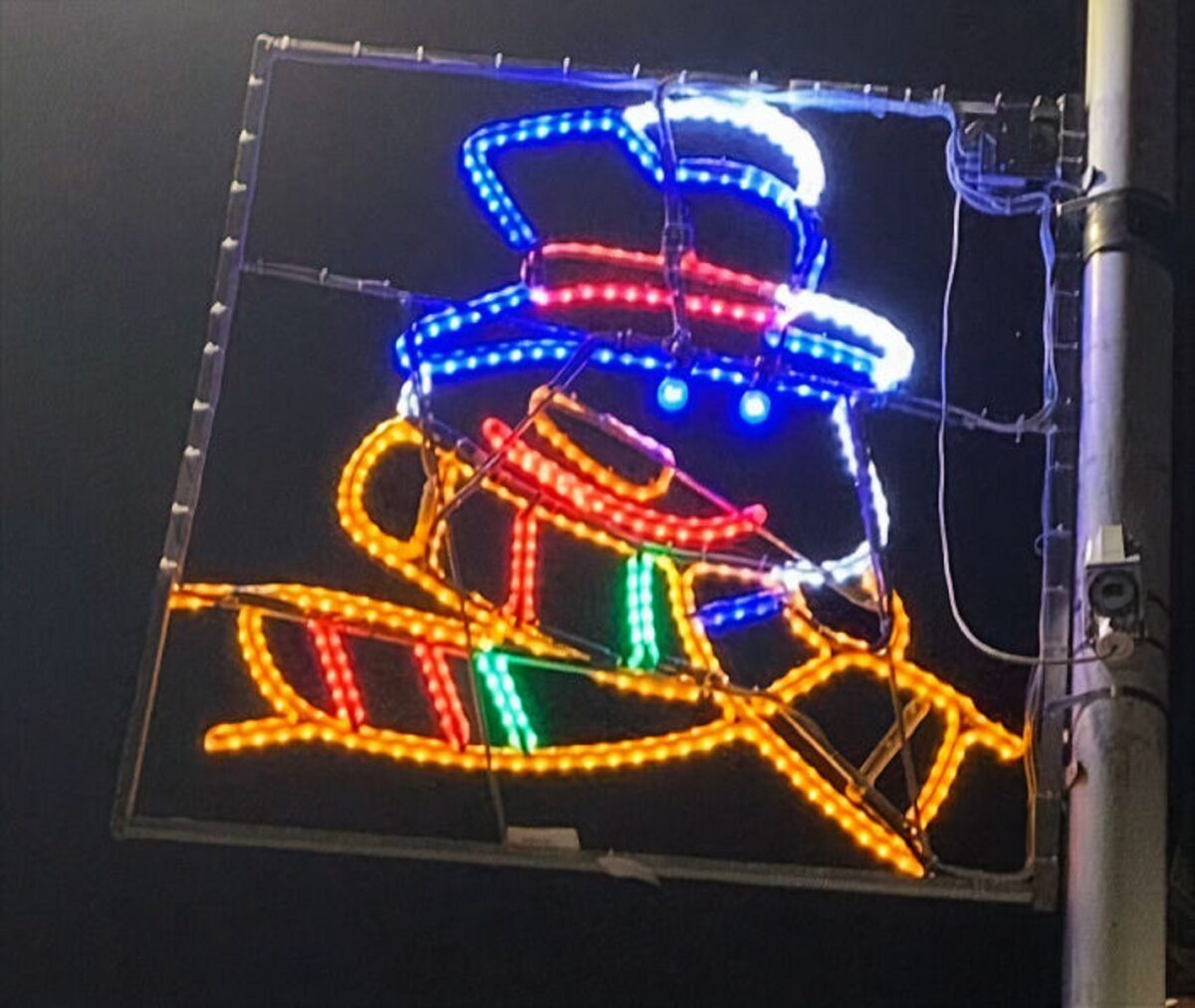 Na Escocia as criancas projetam suas luzes de Natal e resultado e adoravel 16