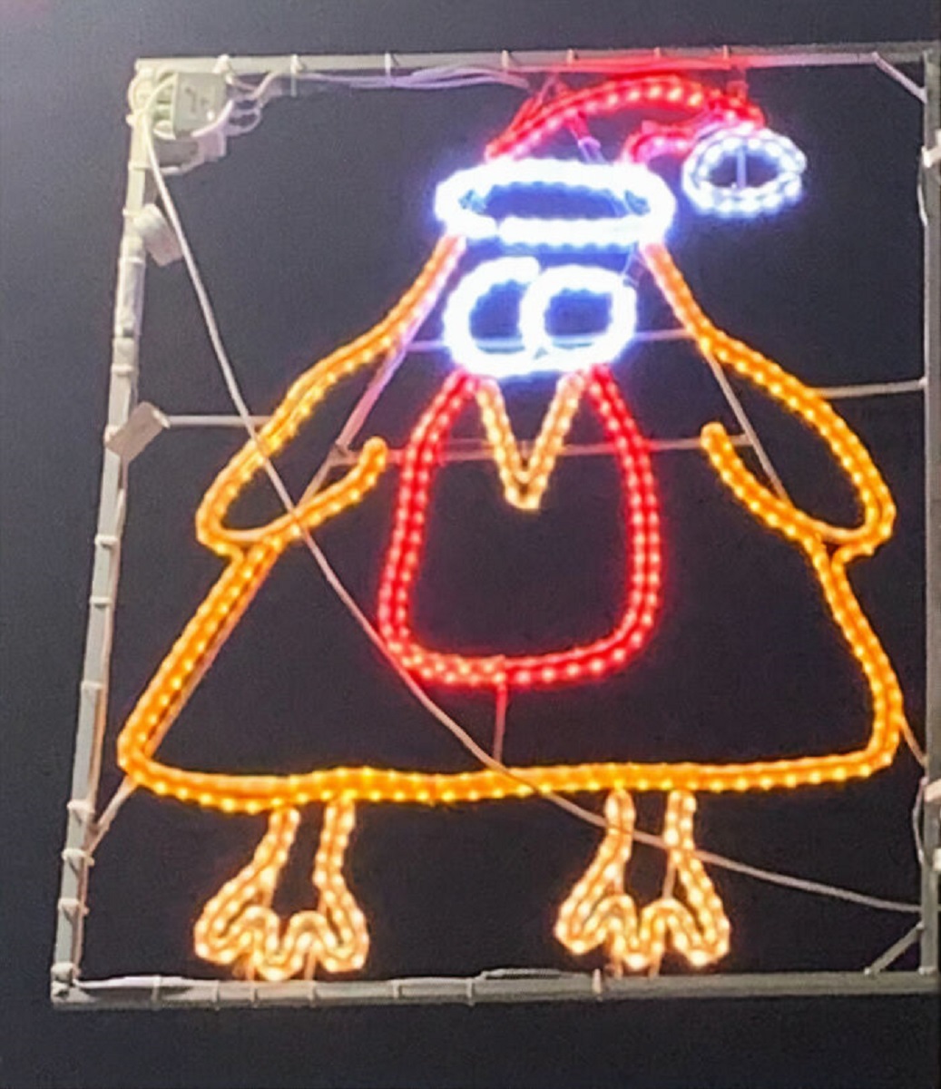 Na Escocia as criancas projetam suas luzes de Natal e resultado e adoravel 8