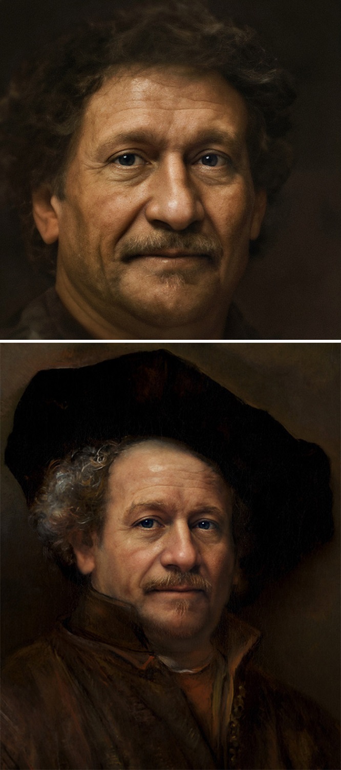 Bas Uterwijk artista mostra como eram essas figuras historicas na vida real 11